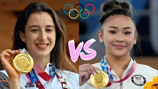 Nina Derwael VS Sunisa Lee | Uneven Bars  | Gold and Bronze Winners | Olympic Finals | Sub-Request