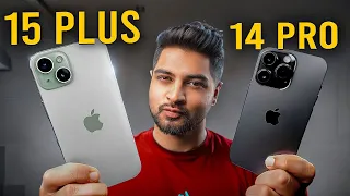iPhone 14 PRO VS 15 PLUS | What Should You Buy ? Full Comparison Hindi | Mohit Balani