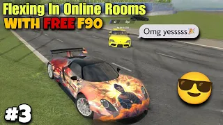 Flexing In Online Rooms With F90 😎🔥 | Drive Zone Online #3