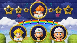 Mario Party Superstars Minigames - Mario Vs Luigi Vs Peach Vs Daisy (Master Difficulty)