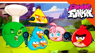 🎶 МОД ЭНГРИ БЕРДС! РЕД ПРОТИВ СВИНОК И ПТИЦ! Angry Birds 🎶 Friday Night Funkin' Прохождение