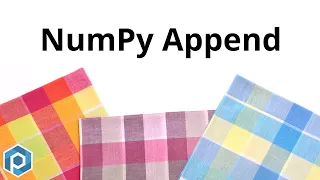 Python NumPy | Append