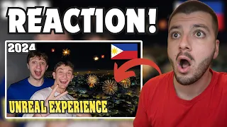 New Year's in The Philippines is the BEST IN THE WORLD!!  Unreal Parties and Fireworks! 🇵🇭 REACTION