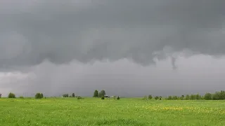 Time Lapse Суперячейки около села Куратово Республика Коми 26 05 23