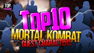 TOP 10 Mortal Kombat Guest Characters | DashFight