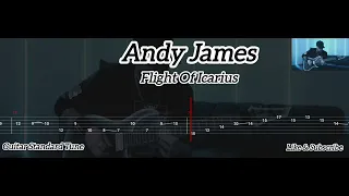 Andy James - Flight Of Icarius ( Tab Guitar )