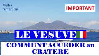 LE Vésuve 📝Réservation obligatoire x cratère 📌 lien vers le SITE OFFICIEL