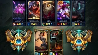 2 Challenger Players vs. 5 Bronze Players (2v5) INSANE GAME - League of Legends