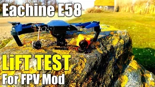 eachine e58 lift test