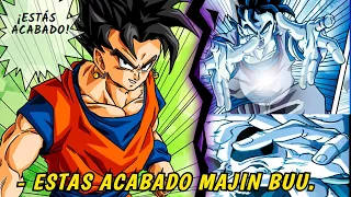 GOKHAN: ¡LA FUSIÓN PADRE E HIJO QUE CAMBIO LA HISTORIA! - LA DERROTA INMEDIATA DE MAJIN BUU - DBM