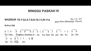 [Edisi Baru] Minggu, 23 April 2023 - MINGGU PASKAH III (Ketiga) - Mazmur Tanggapan - Tahun A