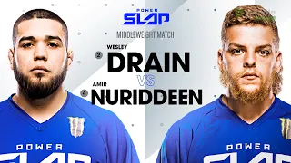 Wesley Drain vs Amir Nuriddeen | Power Slap 4 Full Match