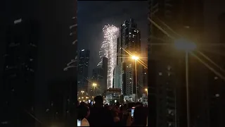 Experience Dubai's Stunning Burj Khalifa Fireworks - New Year 2024