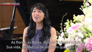 Ono Lisa canta "As Flores Vão Florir" em português