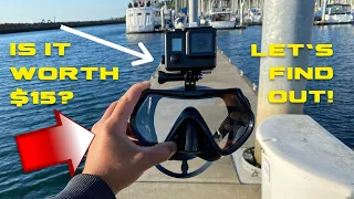 WACOOL Scuba & Snorkel Mask w/ Gopro Mount - Dive Review, Test, Tips, & Footage, Octomask Comparison