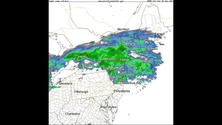 Northeast Radar Loop October 23 to 27, 2021