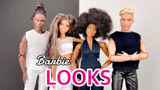 NEW Barbie LOOKS Dolls! Model #1, #2, #4 & #5 Made to Move Dolls! 2021