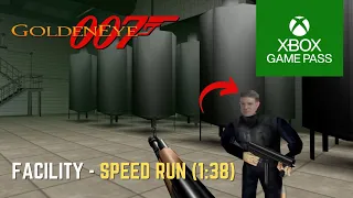 GoldenEye 007 Xbox - Facility Speedrun [PB 1:38]