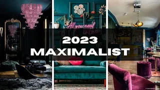 New Maximalist Rooms I Love for 2023 | Maximalist Home Decor | And Then There Was Style