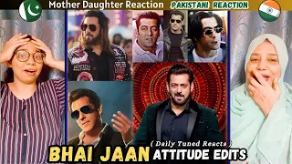Salman Khan Full Attitude Videos REACTION 🔥😈 | Salman Khan Angry Moments | Thug Life