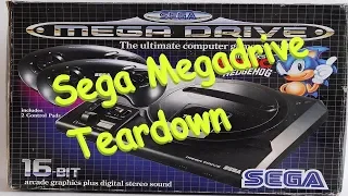 Sega Megadrive/Genesis Teardown. Service and Repair.