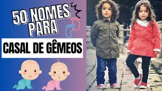 LINDOS NOMES PARA CASAL DE GÊMEOS👧👦😍🥰