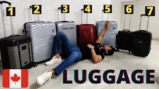 LUGGAGE BUYING TIPS FOR INTERNATIONAL STUDENTS | FULL SIZE LUGGAGE @ Rs.2499 ONLY | Piyush Canada