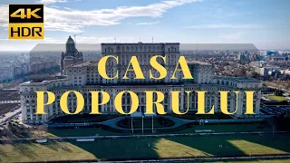 PALACE OF THE PARLIAMENT BUCHAREST ROMANIA 🇷🇴  🎬 DRONE FOOTAGE