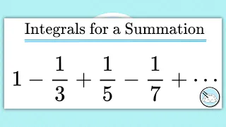 1 - 1/3 + 1/5 - 1/7 + ... = ??? || High School Math / College Math