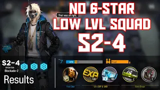 【明日方舟/Arknights】[S2-4] - Low Lvl-Rarity Squad - Arknights Strategy