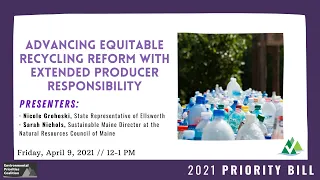 Lunch & Learn: Advancing Equitable Recycling Reform with Extended Producer Responsibility