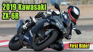 2019 Kawasaki ZX 6R Review – First Ride