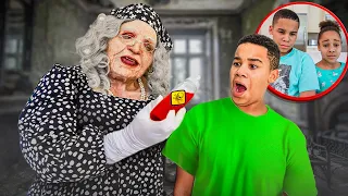 Old Lady DESTROYS FAMILY'S LIFE, She GETS KICKED OUT (Full Movie) | FamousTubeFamily