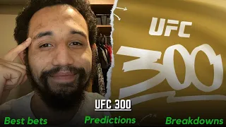 UFC 300 Pereira vs Hill Predictions/Breakdowns & Best Bets!