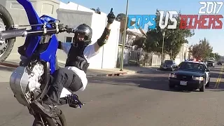 Cops VS Bikers Running From POLICE CHASE Motorcycle Caught By Cop Wheelie FAILS Bike Chase Video