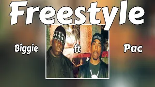 2Pac and Notorious Biggie (Freestyle At Table) (Lyrics/Letra)