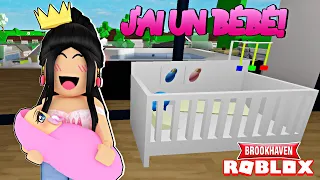 J'AI EU UN BÉBÉ SUR BROOKHAVEN | ROBLOX BROOKHAVEN RP | MISLICIOUS