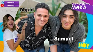 Mijail Mulkay por primera vez con su hijo Samuel en #LaCasaDeMaka Muchas anécdotas y sorpresas!