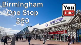 Birmingham One Stop shopping centre walk through 360