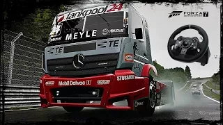 Forza 7 DEMO - Caminhão Mercedes / Circuito de Mugello / Logitech G920