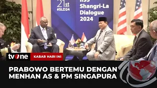 Prabowo Hadiri Shangri La Dialogue di Singapura Bahas Kepentingan Bangsa | Kabar Hari Ini tvOne