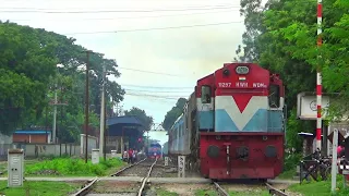 মৈত্রী এক্সপ্রেস কিভাবে দর্শনা রেল স্টেশনে ইঞ্জিন পরিবর্তন করে দেখুন - Maitree express Loco change