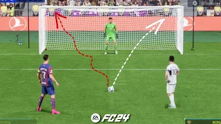 FC 24 | Messi Vs Ronaldo | Real Madrid Vs Barcelona | UCL Final Penalty Shootout | PS5