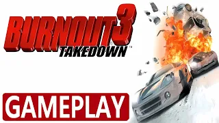 Burnout 3 Takedown * Gameplay [XBOX] ( FRAMEMEISTER ) - No Commentary