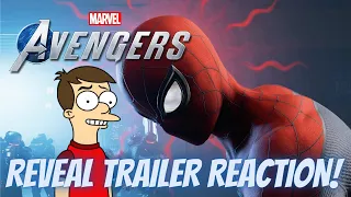 MARVEL'S AVENGERS: SPIDER-MAN DLC Official Reveal Trailer Reaction!