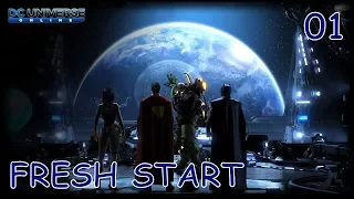 DC UNIVERSE ONLINE Gameplay Walkthrough Part 1 | XBOX ONE X - Fresh Start (No Commentary)