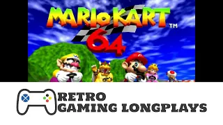 Nintendo 64 - Mario Kart 64 Longplay Gameplay - All Cups All Races 150cc Clear