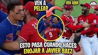 Esto PASA cuando HACES ENOJAR a JAVIER BAEZ | MLB