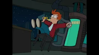 The SECRET in Futurama S1E1 - Space Pilot 3000 (Nibbler's Shadow)