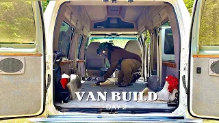 Van Build Day 2 (This is gonna be Harder than I thought!!)